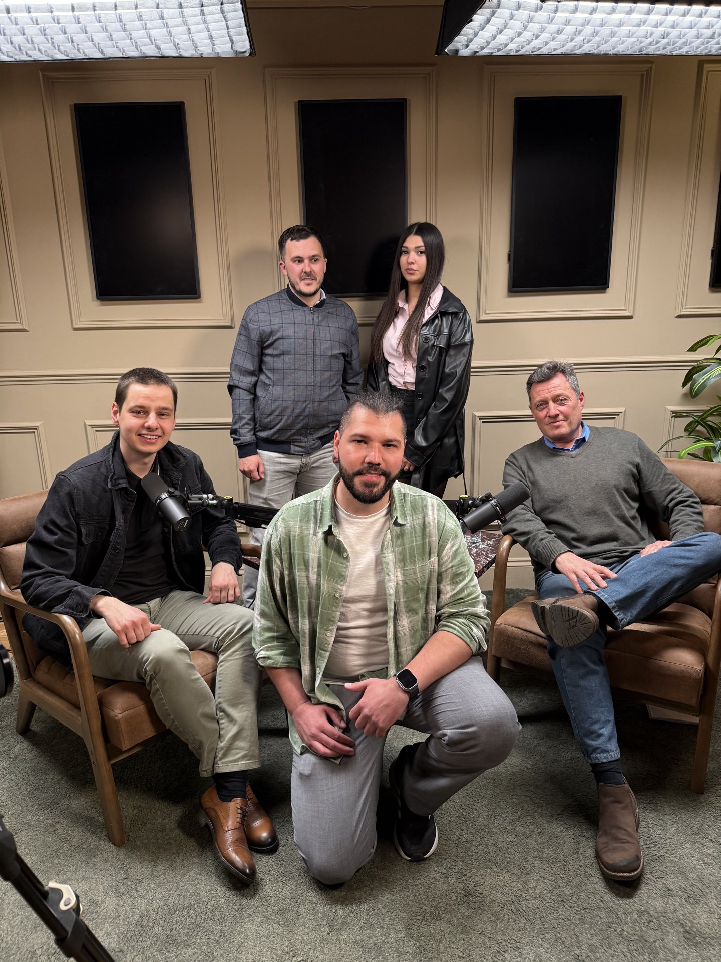 The LOYALS chartered accountants and business consultants team in the studio